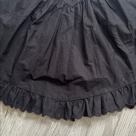 NWT Zara Floral Embroidered Black High Neck Top - Picture 4 of 6